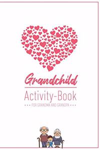 Grandchild Activity Book For Grandma And Grandpa