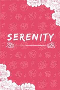 Serenity Notebook