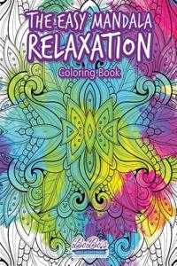 Easy Mandala Relaxation Coloring Book