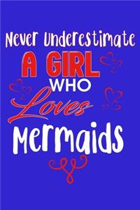 Never Underestimate A Girl Who Loves Mermaids