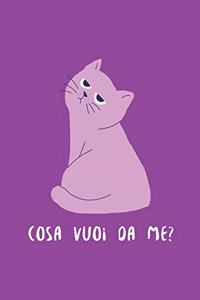 Cosa vuoi da me