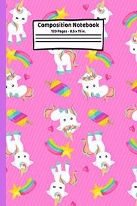Unicorn Composition Notebook