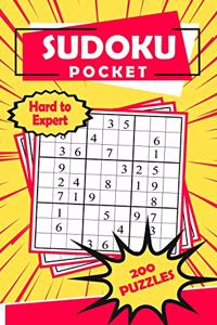 Sudoku Pocket Hard to Expert 200 Puzzles