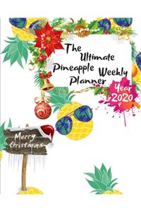 The Ultimate Merry Christmas Pineapple Weekly Planner Year 2020