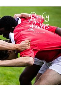 Rugby Lovers 2020 Planner: 2020 Business and Personal Daily Planner Diary or Journal with 2020 2021 2022 2023 2024 2025 at a glance calendars with facing page for notes. Idea 