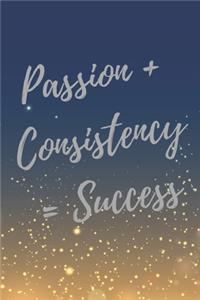 Passion + Consistency = Success