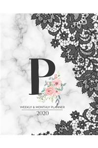 Weekly & Monthly Planner 2020 P