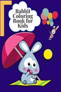 Rabbit Coloring Book For kids