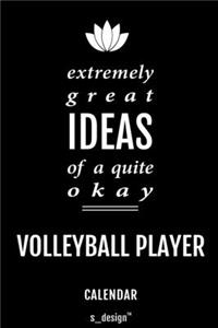 Calendar for Volleyball Players / Volleyball Player