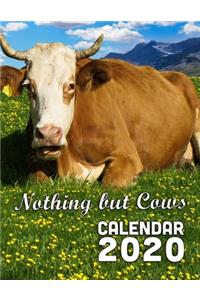Nothing but Cows Calendar 2020