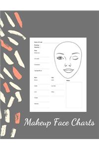 Makeup Face Charts