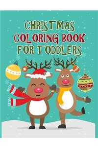 Christmas Coloring Book For Toddlers