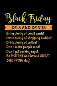 Black Friday Do's and Don'ts