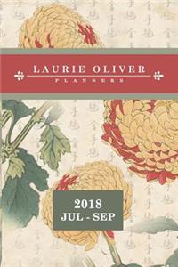 2018 Jul - Sep (Japanese Chrysanthemum Woodblock Style Cover)
