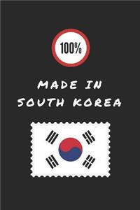 100% Made in South Korea