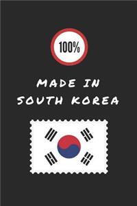 100% Made in South Korea