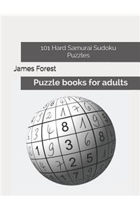 101 Hard Samurai Sudoku Puzzles