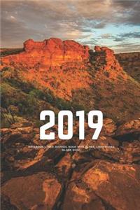 2019 Notebook: Lined Journal Book with Blank, Lined Pages
