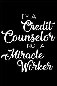 I'm a Credit Counselor Not a Miracle Worker