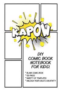 DIY Comic Book Notebook for Kids