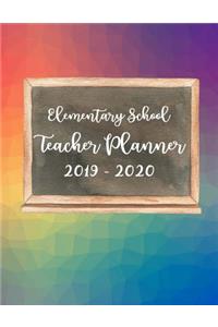 Elementary School Teacher Planner 2019 - 2020