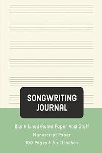 Songwriting Journal