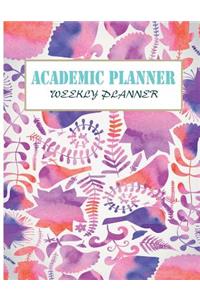 Academic Planner Weekly Planner