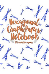 Hexagonal Graph Paper Notebook