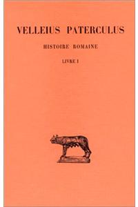 Velleius Paterculus, Histoire Romaine