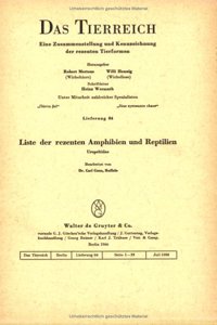 Liste Der Rezenten Amphibien Und Reptilien. Uropeltidae