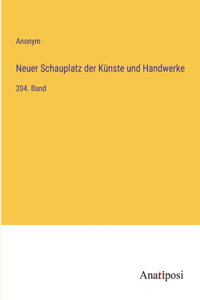 Neuer Schauplatz der Künste und Handwerke