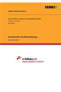 Grundrechte als Wertordnung