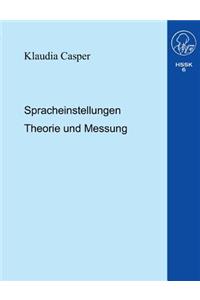 Spracheinstellungen.Theorie und Messung