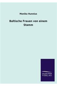 Baltische Frauen Von Einem Stamm