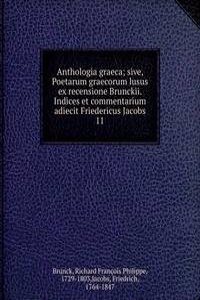Anthologia graeca