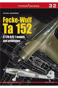 Focke-Wulf Ta 152 C-1/H-0/H-1 Models