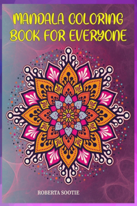 Mandala coloring book for everyone