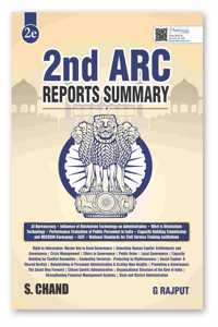 2nd ARC Reports Summary 2024 - 2025 (Reports Number 1 to 15) for UPSC Civil Service IAS Mains Exam | Ethics in Governance Second ARC Report, GS Score, Local Governance, Crisis Management | UPSC Book