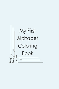 My First Alphabet Coloring Book