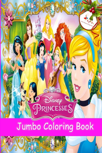 Princess Jumbo Coloring Book
