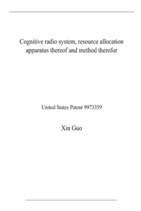 Cognitive radio system, resource allocation apparatus thereof and method therefor