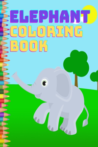 Elephant Coloring Book