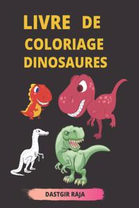 Livre de coloriage Dinosaures