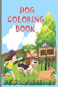 Dog Coloring Book
