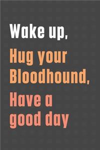 Wake up, Hug your Bloodhound, Have a good day