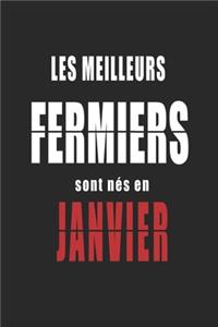 Les Meilleurs Fermiers sont nés en Janvier carnet de notes