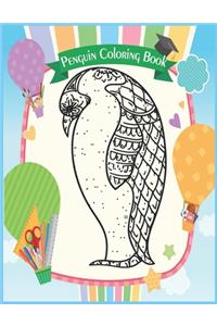 Penguin Coloring Book