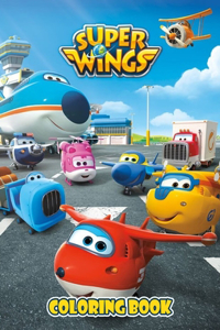 Super Wings Coloring Book