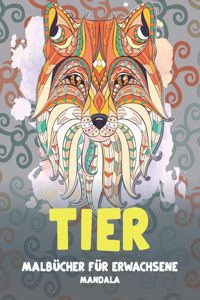 Malbücher für Erwachsene - Mandala - Tier