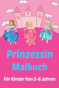 Prinzessin Malbuch Für Kinder Von 2-6 Jahren
